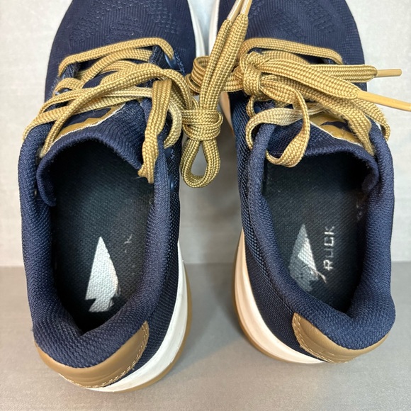 GoRuck | Ballistic Trainer Shoes - Navy White Brown ; Youth 4 - Picture 6 of 8